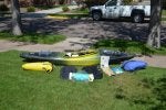 Vehicle Lawn Kayak Boat Grass